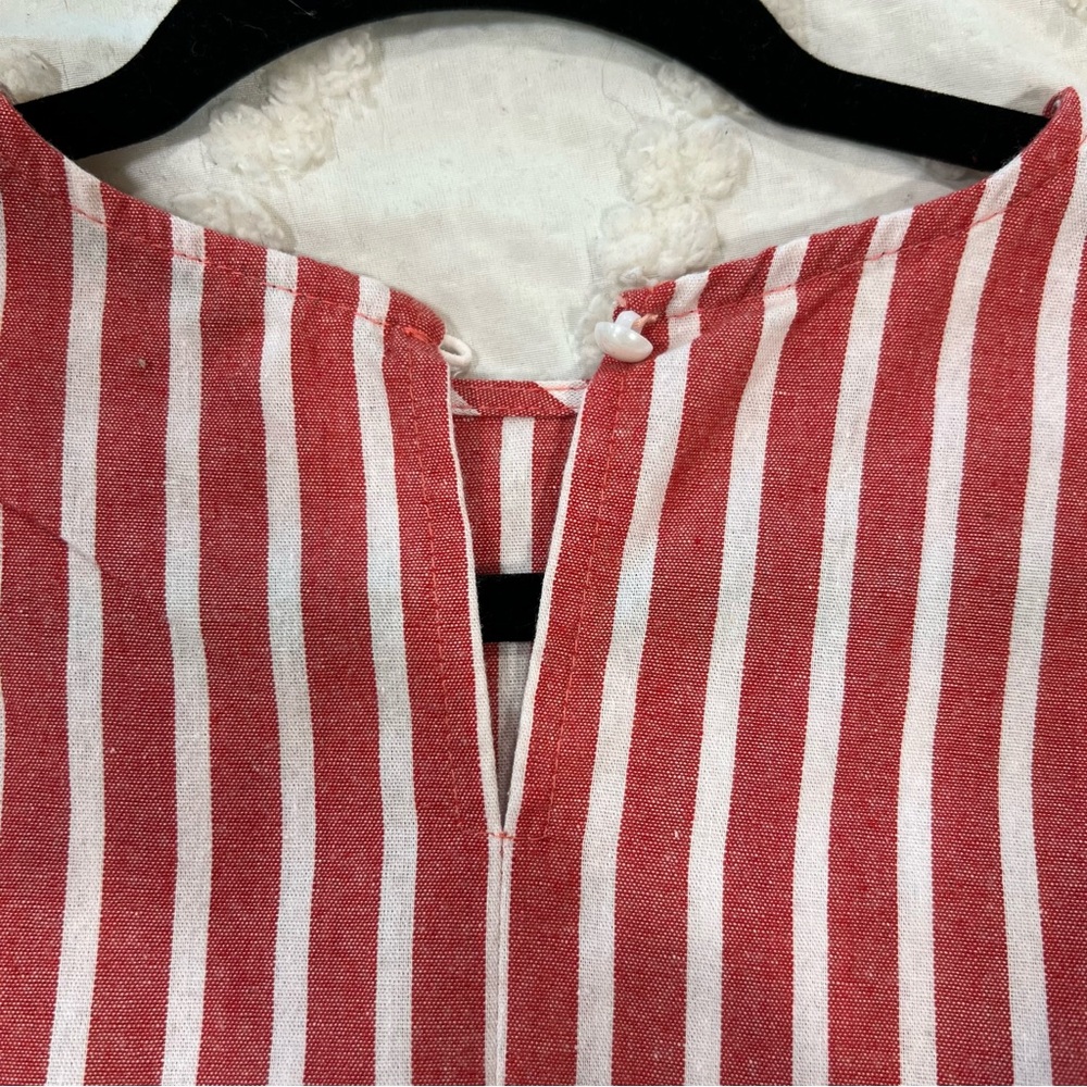 Striped Red Dress - Picture 6 of 6